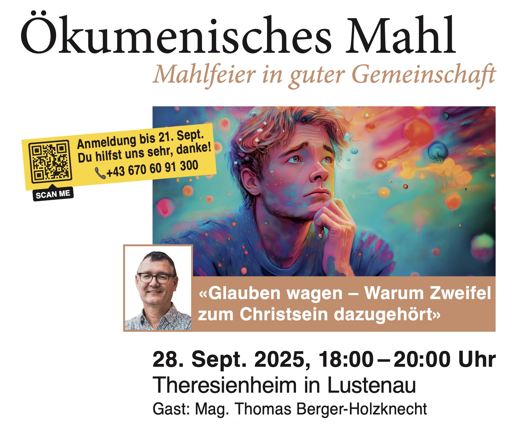 Thomas Berger-Holzknecht: Glauben wagen – Warum Zweifel zum Christsein dazugehören